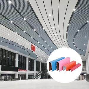 Wholesale 0.5mm-1.5mm Aluminium Baffle Ceiling Sound Absorbing For America Shopping Mall from china suppliers