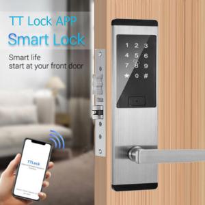 Wholesale Three Colors Optional Password Apartment Smart Door Lock with TTlock App from china suppliers