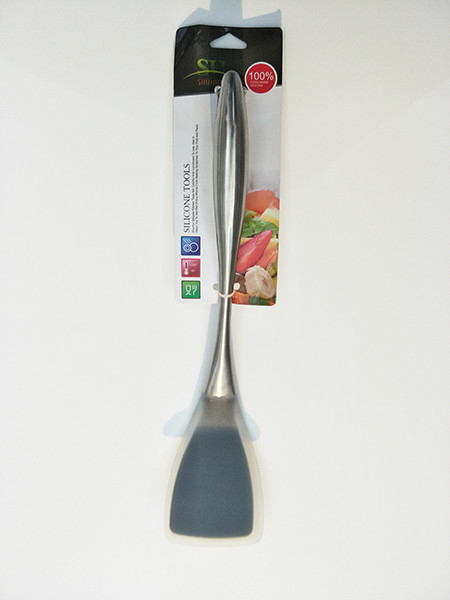 Nonstick Cooking Utensils 8 Piece,Silicone and Stainless Steel,Tong, Spoon,Spatula Tools,Pasta Server Ladle,Strainer