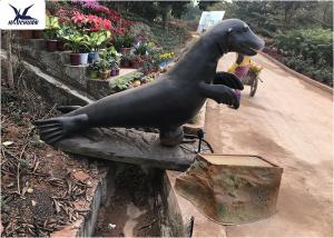 Wholesale Sea Lion Statue Animatronic Animals Garden Decoration Lifelike Silicon Simulated from china suppliers