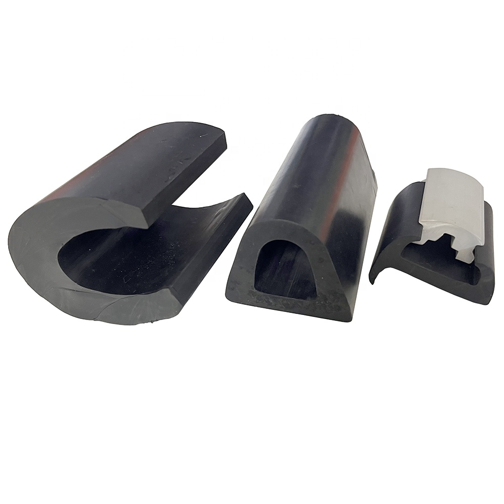 Lead Time Mass Production D Type Dock Bumper Marine Fender with 30% Deposit 70% Balance