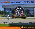 Customized Football Darts Inflatable Sports Games , Footdarts Popular Inflatable