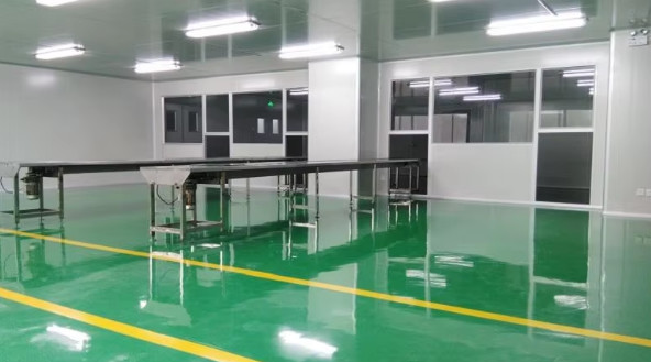 Modular Clean Room Wall Panels With 1180mm Width And Sandwich Panel