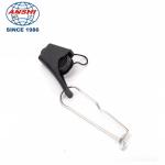 FTTH butterfly optical cable clamp stainless steel leather wire cable clamp