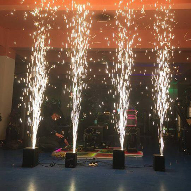 High quality CE RoHs FCC UL Listed Wireless DMX Firework Professional Spark Vertical Machines