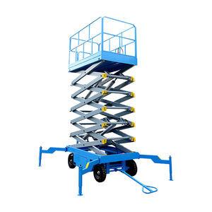 Wholesale 500kg Load Capacity 7.5m Height Semi Electric Mobile Lift from china suppliers