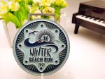 2.5mm Thickness Zinc Alloy 5k Running Medals For Sporting Events