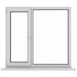 Thermal Break Double Glazed Aluminum Profile Aluminium Alloy Casement Window