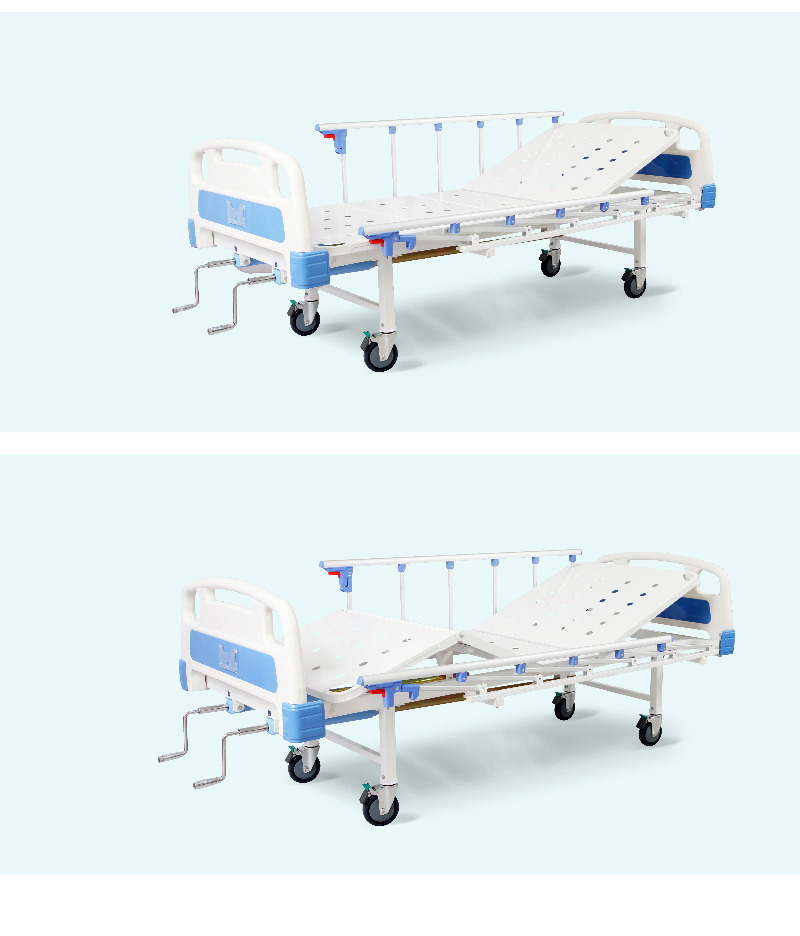 Metal 5 Functions Care Manual Bed For Medical Use