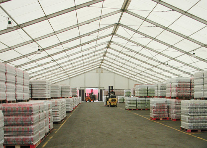 Temporary Fireproof Aluminum 30m Storage Warehouse Tent