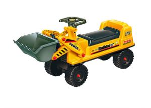 Wholesale Pretend Play Ride On Trucks For Toddlers , Plastic Bulldozer Sliding Car from china suppliers