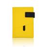 Buy cheap Business Office Writing Journal Notebook Large 114 Pages PU Material Yellow from wholesalers
