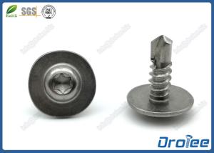 Wholesale 18-8/410/316 Stainless Steel Torx Pan Washer Head Self Drilling Tek Screw from china suppliers