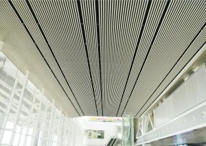 Wholesale J Shaped Plug in Blade Suspended Metal Ceiling Tiles Modern For Shopping Centre from china suppliers