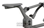 wooden street lamp outdoor fitness rider