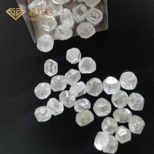 Wholesale White Color VS Clarity 5 Carats 6 Carats Uncut Lab Grown Diamonds HPHT For Rings from china suppliers