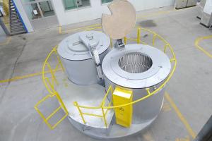 Wholesale Grey Aluminum Crucible Furnace For HPD from china suppliers