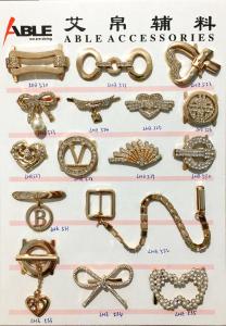 Wholesale Elaborated Design Metal Shoes Buckles Accessory , Horse Belt Decorative Shoe Buckles from china suppliers