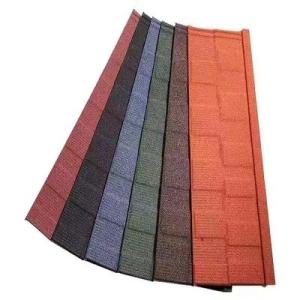 Wholesale 1340mm X 420mm Color Stone Coated Steel Roofing Tile / Sheets For House from china suppliers