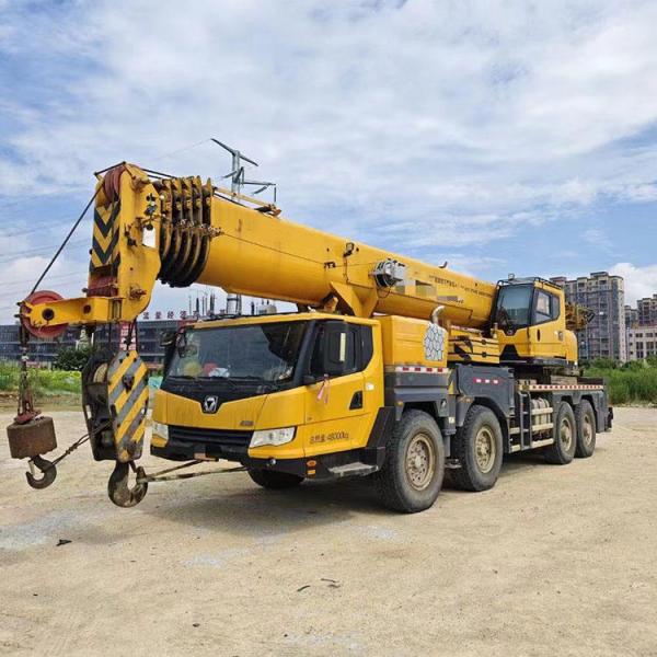 Building Telescopic Crane 130 Ton Truck Crane XCT130 Maximum Travel Speed 80 km