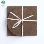 Hot Sale Custom Size Natural Dark Eco-Friendly Cork Placemats Cork Trivets