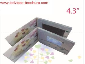 Wholesale Advertising Rechargeable Video in print brochure MP3 / MP4 / wifi supported from china suppliers