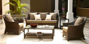 Wholesale 4pcs rattan sofa set. from china suppliers