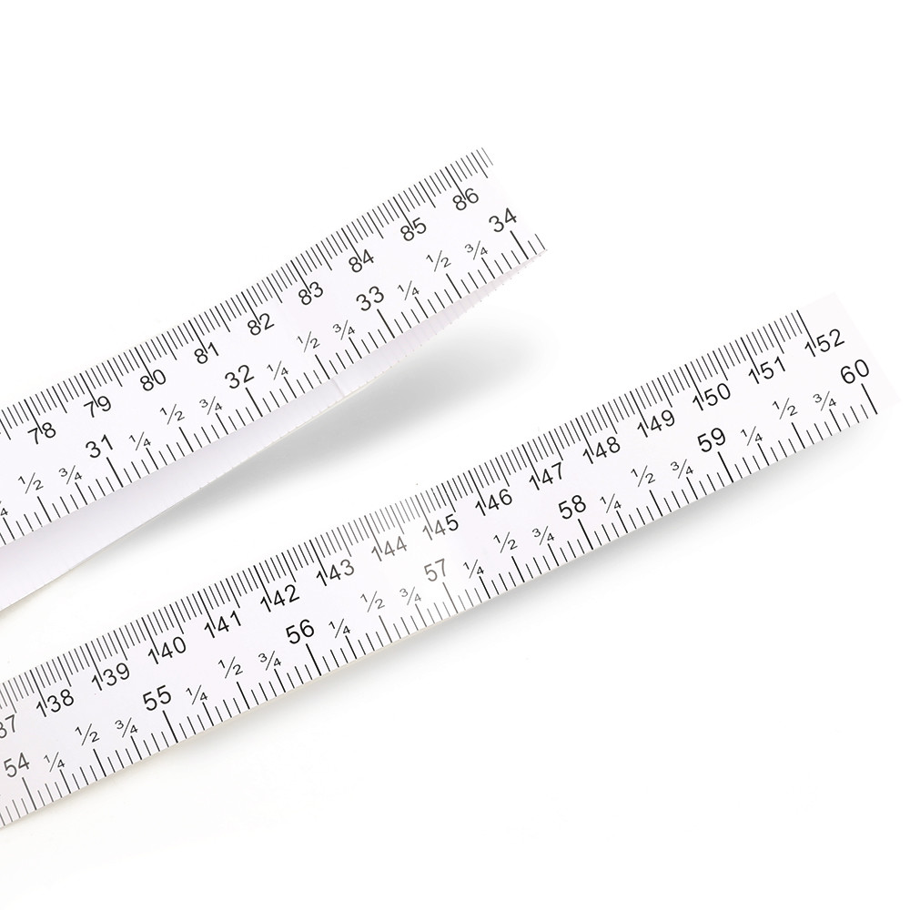 Custom Logo 1.5 M/60 Inch Paper Tape Measure Wound Measuring Rulers Color Print Paper Ruler For Hospital