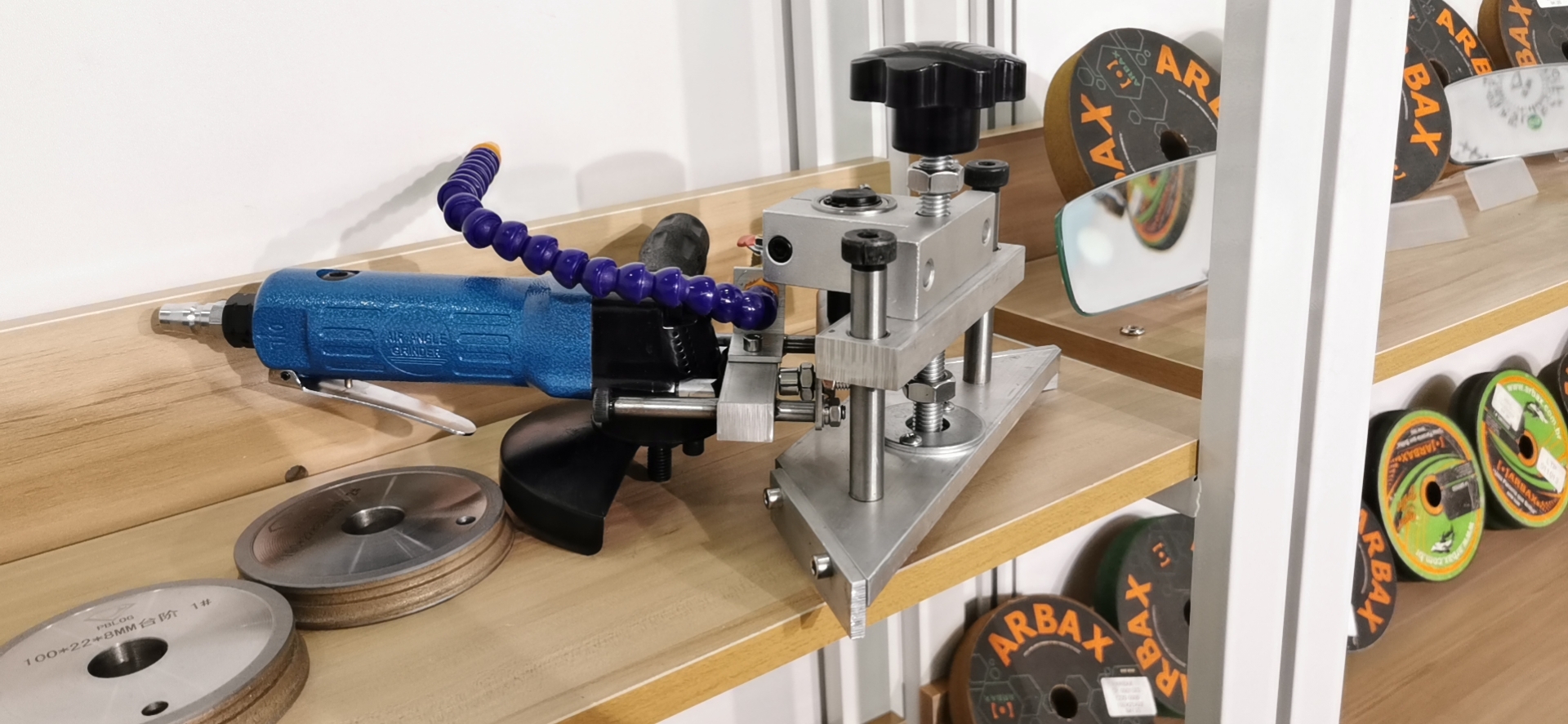 Wholesale Handle Air Glass Marble Tiles Pneumatic Angle Grinder Machine
