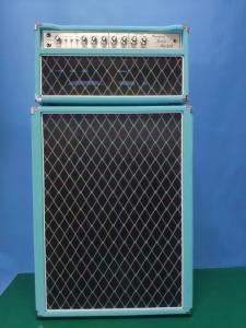 Wholesale Custom Grand Amp ODS 50 Dumble Clone 212 V30 Cabinet Suede Blue 2 x 6L6GT JJ tubes Preamp 3 x 12AX7 from china suppliers