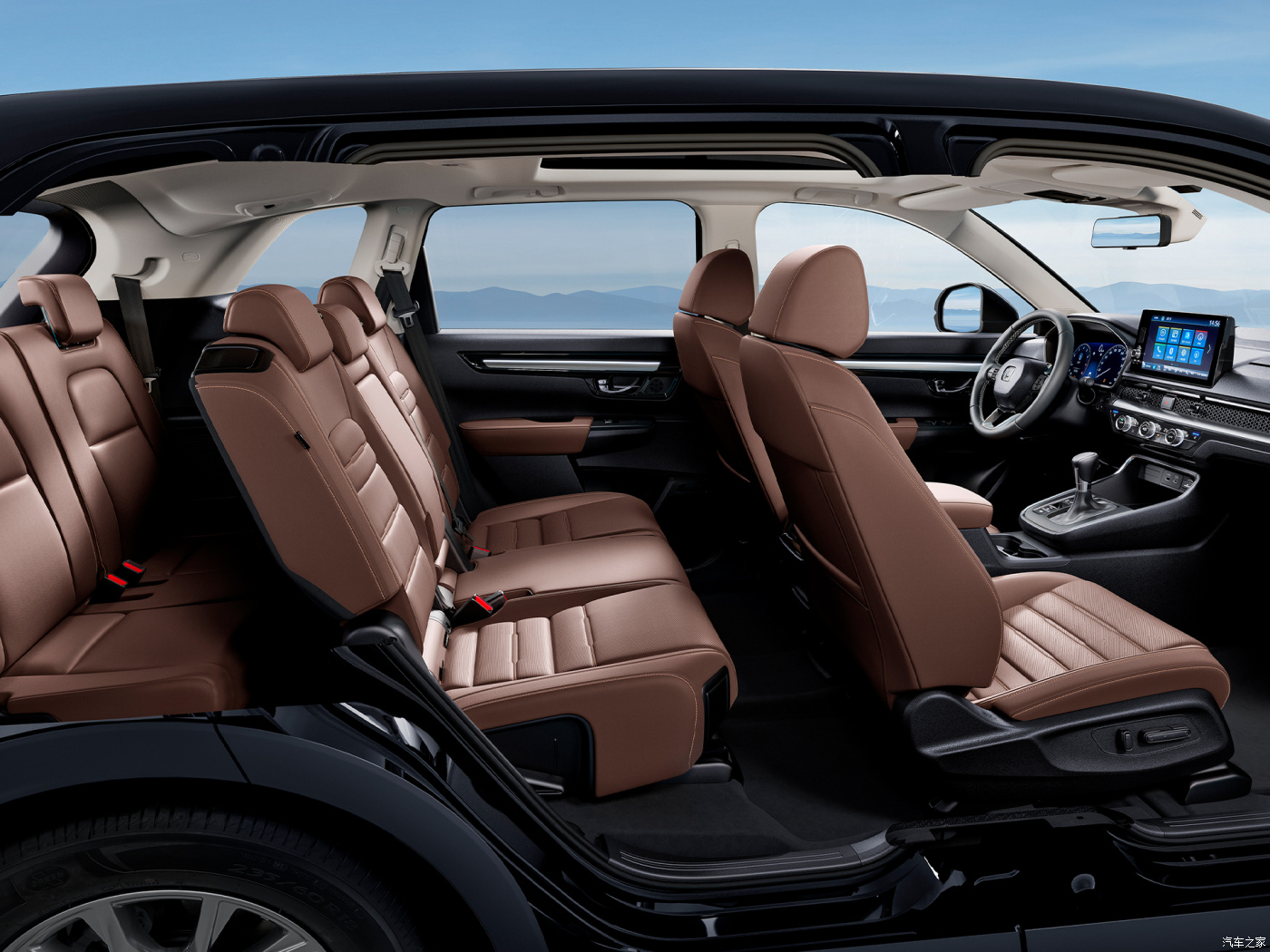 DONGFENG HON-DA C-R-V C-r V C-rv Hybrid Left Hand Car with None Sunroof and High Speed 2020 Electric 12 Leather Automatic