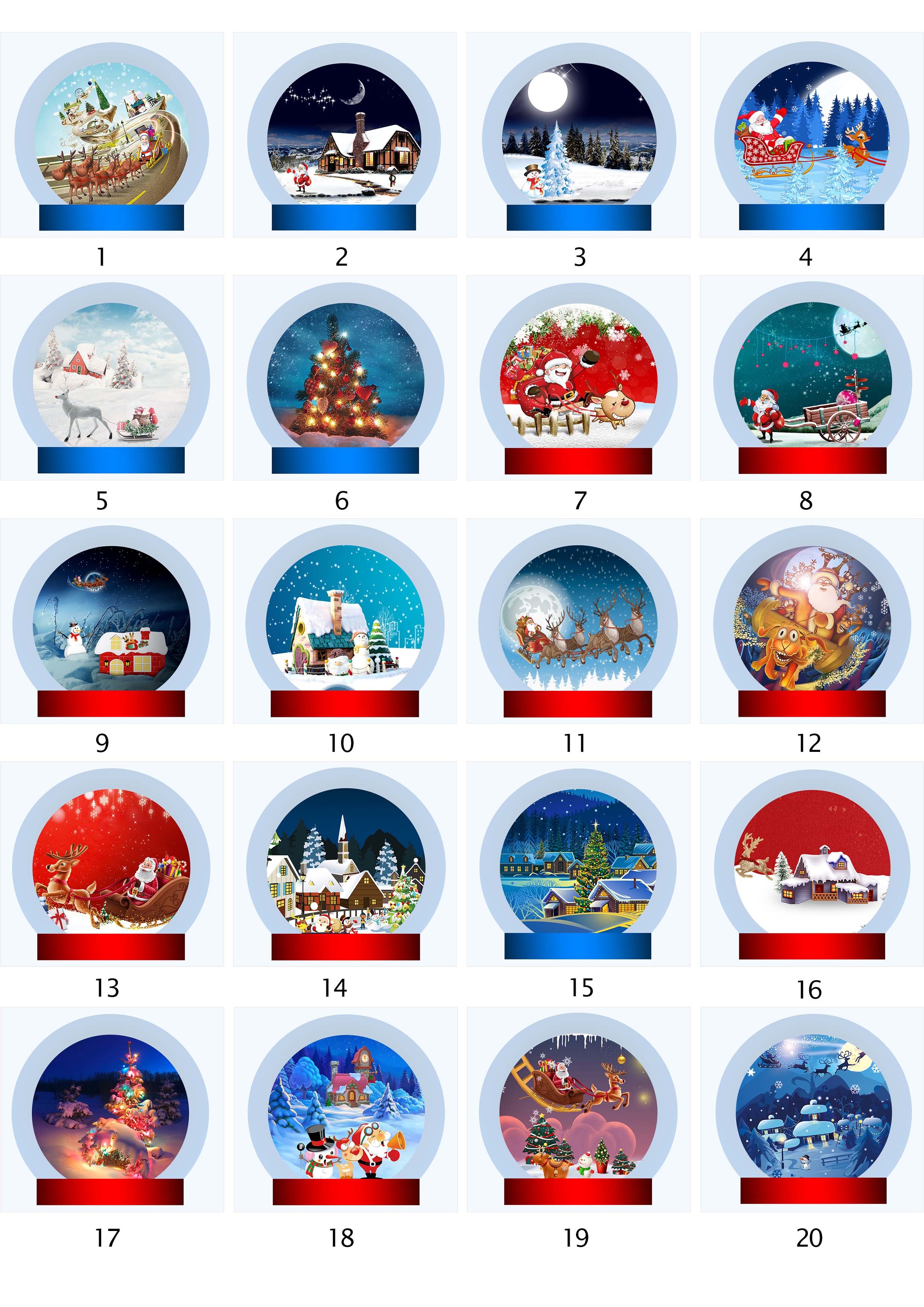 4M 5M Inflatable Bouncing Snow Globe Photo Booth With Blower