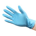 Anti-slip 9 Inches Disposable Nitrile Examination Gloves Powder Free Chemical