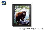 75LPI - 200LPI Plastic 3D Lenticular Pictures For Advertising / 3D Animals