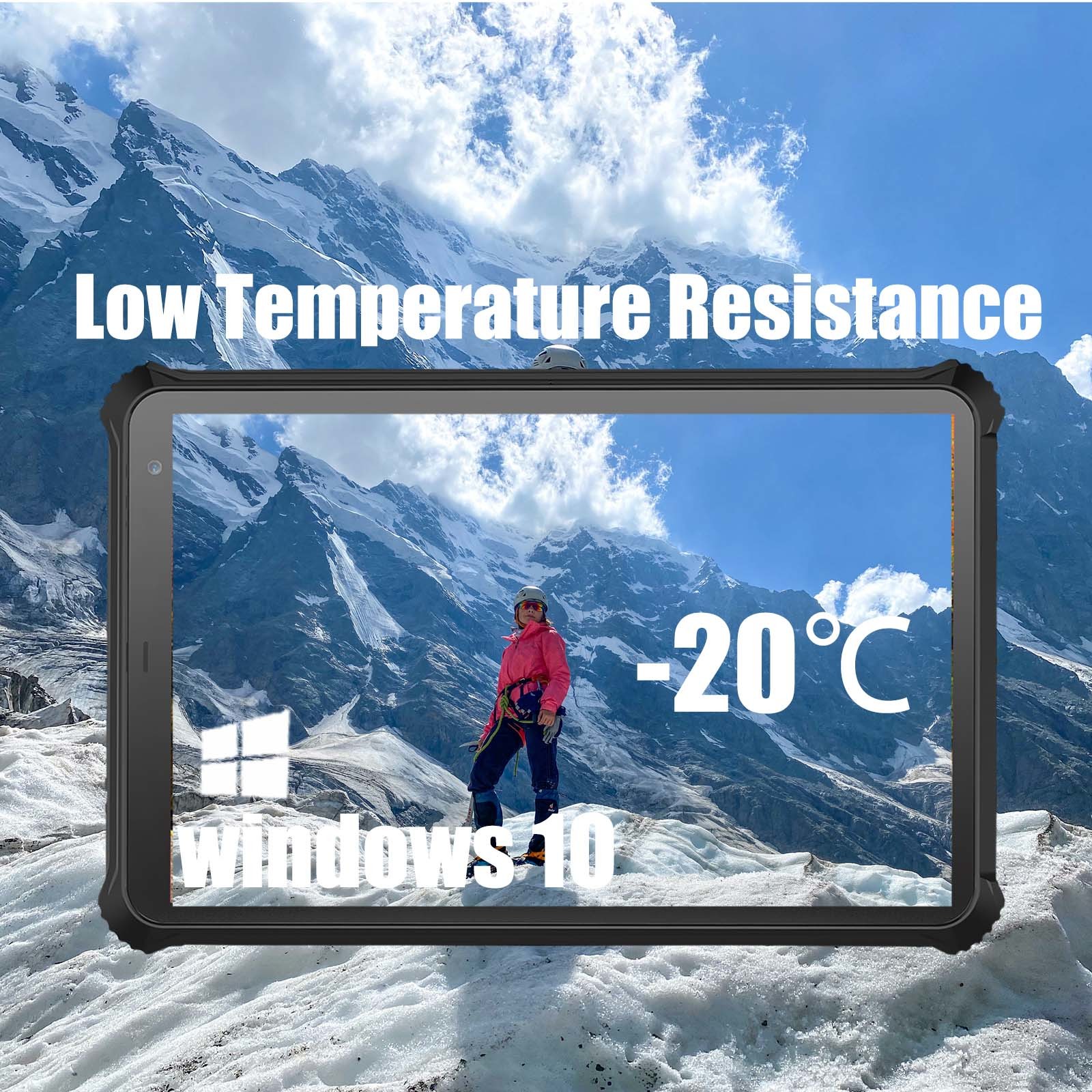 Durable 300cd/M2 Ruggedized Android Tablet , Weatherproof Military Tablet PC