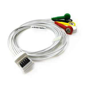 Wholesale Mortara H3 10 Pin Holter ECG Cable TPU Safety Material 9293 036 51 from china suppliers