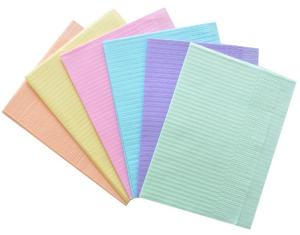Wholesale Anti Leakage PE Film Disposable Patient Dental Bib Waterproof from china suppliers