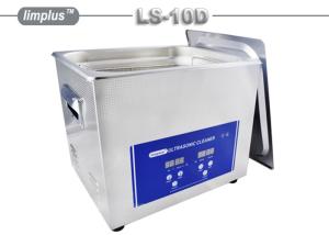 Wholesale 10 Liter Gun Ultrasonic Cleaning Bath / Home Sonic Jewelry Cleaner Large Capacity from china suppliers