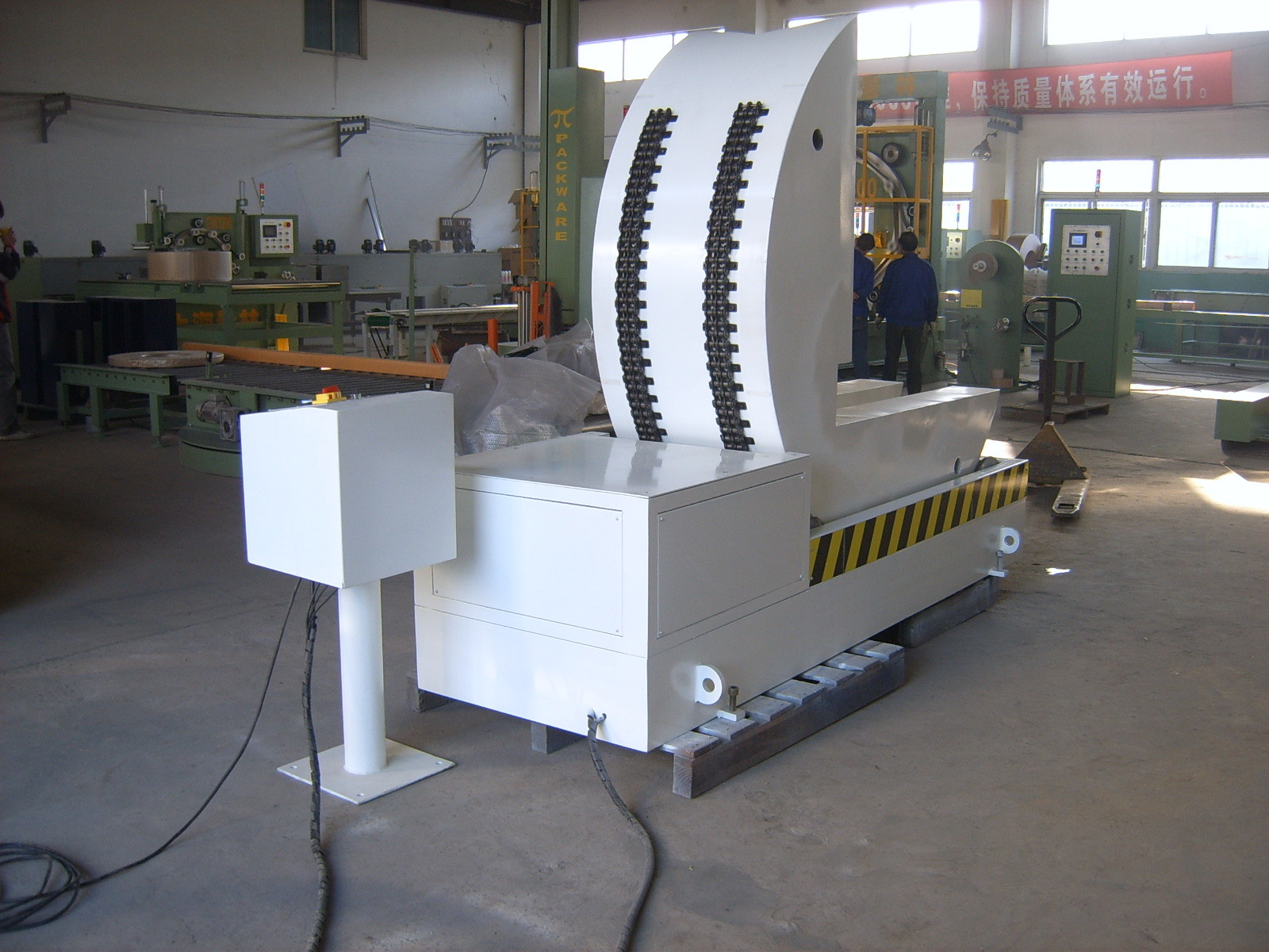 4 Tons Max Loading Weight Roll Upender Mechanical Type Mold Tilter 90 Degree Turning