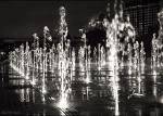Beautiful Dry Floor Floor Water Feature , Dancing Water Fountain Art 380V