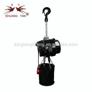 Wholesale 2 Ton Electric Chain Hoist , Electric Wire Rope Hoist High Safety Hook from china suppliers