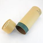 Cardboard Paper Tube Brown Packaging Brown Kraft Biodegradable For Art