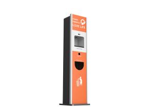 Wholesale Sensor Hand Sanitizer Dispenser Contactless Hand Sanitizer Stations Free Standing from china suppliers