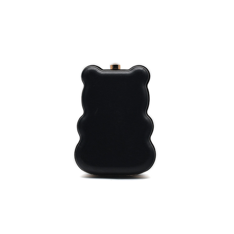 Unique Shape Bead Lock Box Clutch Frame Metal Clutch Bag Frame
