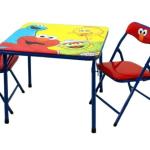 Modern Design Folding Kids Chair Compact Space Saving Kids Table And Chairs