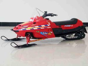 Wholesale Yamaha125CC Snowmotorcycle Snowmotorbike Blue Snowmobile For Men / Women , Modern Snow Sco from china suppliers