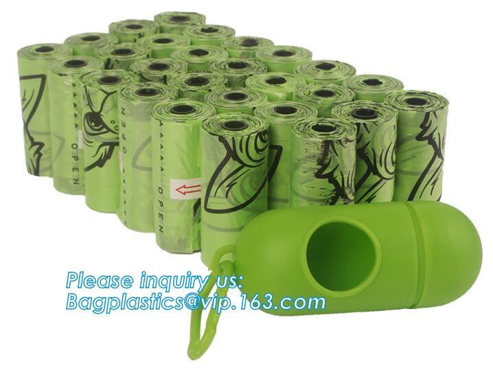 Garbage bag Dog poop bags T-shirt Plastic bag Laundry bags trash bag Nappy Sacks Produce bag die cut/loop handle bags Dr