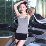 CPG Global Women 2017 Breathable Spring Summer Quick Dry 2 Pieces Set Sports Top