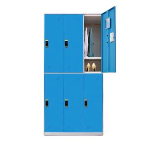 Wholesale Electronic Safe H1850mm 6 door Gym Locker Room Furniture from china suppliers