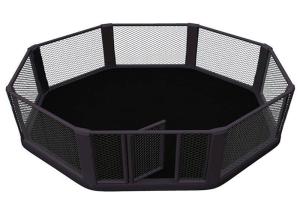 Wholesale Black Color Octagon Mma Ring Steel Material Mma Floor Cage With ISO9001 from china suppliers